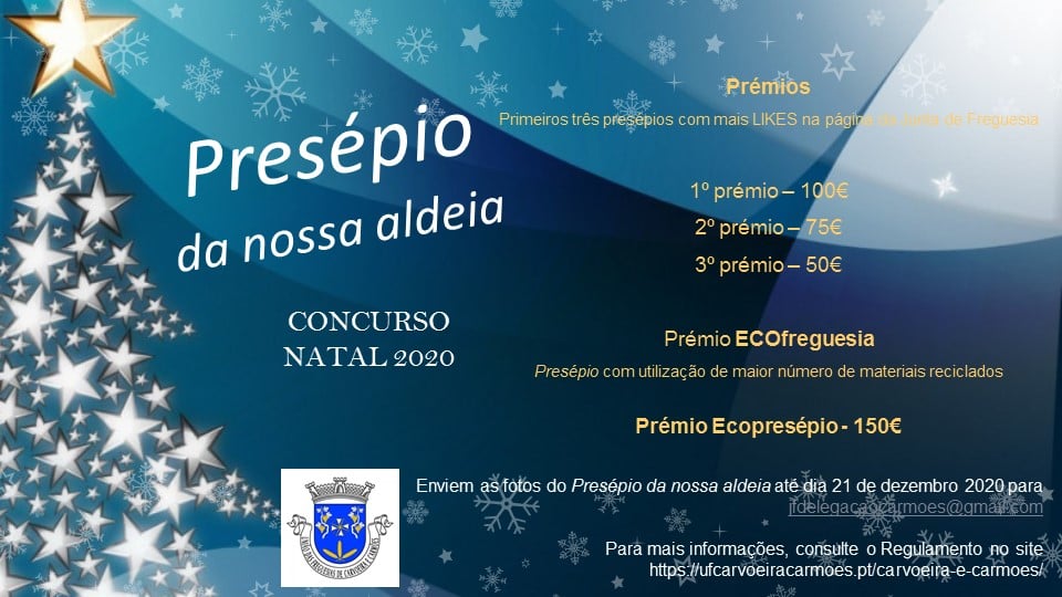 PRESÉPIO DA NOSSA ALDEIA – CONCURSO DE NATAL 2020